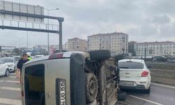 Kadıköy Avrasya Tüneli girişinde 3 araçlı kazada şans eseri yaralanan olmadı