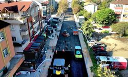 Körfez’de hafta sonu asfalt mesaisi