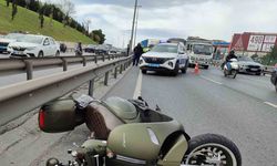 Küçükçekmece’de motosiklet kazası: 1ölü