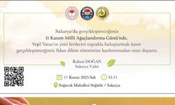 Milli Ağaçlandırma Günü’nde Sakarya’da binlerce fidan toprakla buluşacak