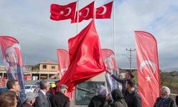 Restore edilen Üç Şehitler Anıtı’nın açılışında duygu dolu anlar yaşandı