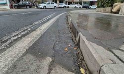 Tekirdağ’da su patlağı milli serveti caddeye akıttı: Tonlarca içme suyu heba oldu