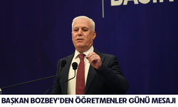 Başkan Bozbey'den Öğretmenler Günü mesajı