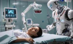 Aynısından İnegöl'e de lazım: Günde 3 bin hastaya bakan robot doktorlu hastane açıldı