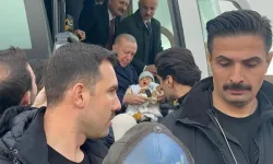 Cumhurbaşkanı Erdoğan, 4 aylık bebeği görünce konvoyu durdurdu