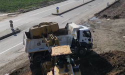 İnegöl'de ağaç işleri sanayi bölgesinde otopark yapımına başlandı