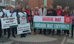 İnegöl'ün sınırındaki altın madenine köylülerden tepki