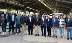 Başkan Yılmaz pazar esnafı ile buluştu