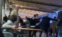 Bursa'da gençlerin meydan muhaberesi kamerada