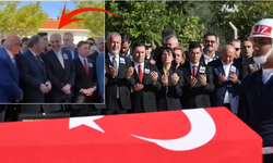 Şehit cenazesinde skandal görüntü