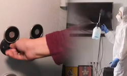 İlaçlama için geldiler, hayatının şokunu yaşattılar!