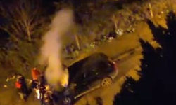 İnegöl'de kovalarla faciayı önlediler