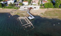 Papa'nın ayin yapacağı İznik'teki bazilika havadan görüntülendi