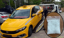 İnegöl Jandarması ticari taksiyle uyuşturucu taşıyan şahsı yakaladı