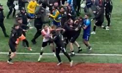 Futbol sahası ringe döndü, 24 kırmızı kart çıktı