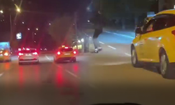 Bursa'da kovalamaca! Taksiciler korsanlara karşı...