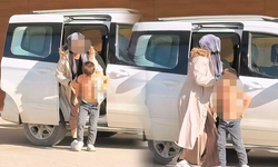 İnegöl'de çocuk acıyı yaşadı