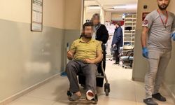 İnegöl'de kanlar içinde acile geldi