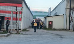 İnegöl sanayinde yangın