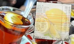 Çayın yanında 1 dilim limon verip 10 TL ücret aldılar! Bakanlık inceleme başlattı