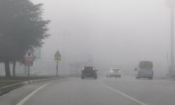 İnegöl'de yoğun sis