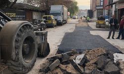 Şahin'den asfalt açıklaması... İnegöl'de asfalt çalışmaları hız kazandı