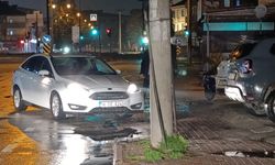 Otomobil ile çarpıştı Gözünü hastanede açtı