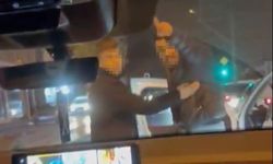 Bursa'da korku dolu anlar: Agresif sürücü küçük çocuğu hiçe saydı