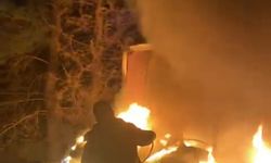 Bursa'da küllükte unutulan sigara yangına neden oldu