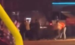 Bursa'da sokak ortasında birbirine girdiler