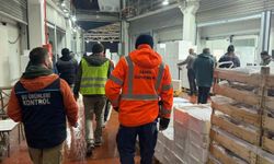 Bursa’da balık haline gece operasyonu