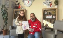 İnegöllü minik yazardan büyük hareket! Helal olsun sana Aslıhan...