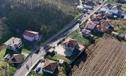 Akyazı’da altyapı bitti, asfalt serimi başladı