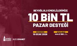 Beyoğlu'nda emeklilere verilen pazar desteği 2026'da da devam edecek