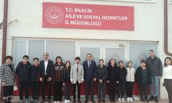 Bilecik’te öğrenciler sosyal hizmetleri yerinde inceledi