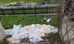 Bilecik’te yol kenarına atılan 15 çuval ekmek hamuru temizlendi