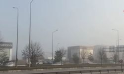 Bursa-Balıkesir yolunda yoğun sis etkili oldu