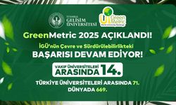 Greenmetric 2025 sonuçları açıklandı: İGÜ’nün çevre ve sürdürülebilirlikteki başarısı devam ediyor