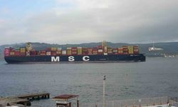 ’MSC Türkiye’ Çanakkale Boğazı’ndan geçti
