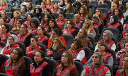 Tekirdağ’da kadın polisler "Kadın Yasal Hakları Eğitimi" konferansında bilgilendirildi