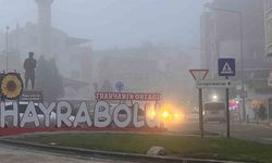 Tekirdağ’da yoğun sis etkili oldu