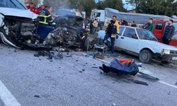 Burdur’da feci kaza: 2 ölü 3 yaralı