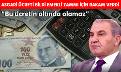 Asgari ücreti bildi, 2026 emekli zammı için rakam verdi