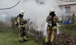 İnegöl'de yangın paniği