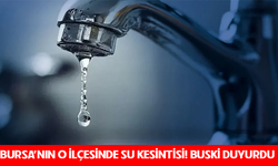 Bursa Mustafakemalpaşa'da sular kesilecek (17 Aralık Çarşamba)