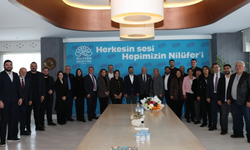 CHP Nilüfer İlçe Yönetimi’nden Başkan Şadi Özdemir’e ziyaret