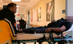 İnegöl'de az kalsın ayağından oluyordu