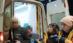 İnegöl'de karı koca ölümden döndü