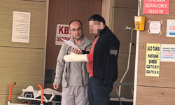 İnegöl'de işçi az daha kolunu kaybediyordu