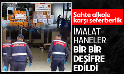 7 ilde sahte ve kaçak alkole darbe